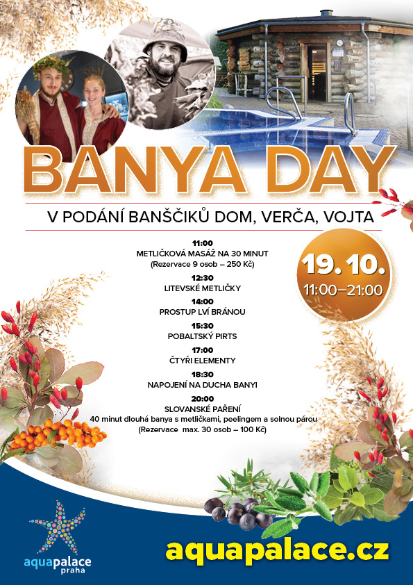 banya day, natural, saunas, relaxace